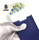 주문을 받아서 만들어지는 안내장 종이를 위한 파란 명함 홀더 봉투
