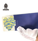 주문을 받아서 만들어지는 안내장 종이를 위한 파란 명함 홀더 봉투