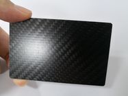 SLE4442 작은 접촉 칩을 가진 85x54x0.8mm 탄소 섬유 카드