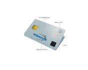 높은 보안 스마트 지문 카드 생체 인식 액세스 신용 카드