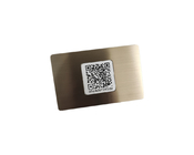 N-tage213/215/216 Nfc 금속 RFID 카드에 의하여 주문을 받아서 만들어지는 까만 은