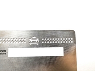 85x54x0.5mm 강 택시 VIP 멤버 카드는 로고 하얀 서명을 줄였습니다