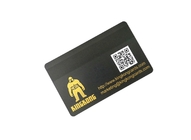 CR80 IC NFC RFID 금속 신용 카드 매트 블랙 OEM 로고