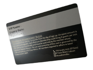 메탈 블랙 금 얼어붙은 Vip 회원 기프트 카드 서명은 특화합니다