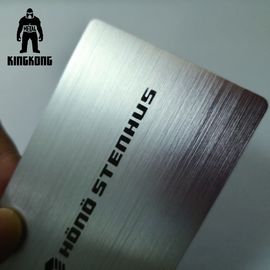 분장 기술자 레이저 커트 주문 금속 회원증 인쇄할 수 있는은 색깔