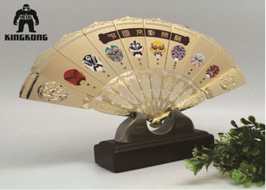 숙녀 손 춤 금속 접선 금 색깔 Wedding Ornamental