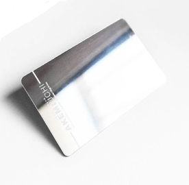 개인적인 정연한 플라스틱 거울 명함 85*54mm/89*51mm 또는 주문을 받아서 만드는