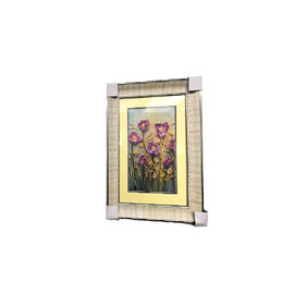 정연한 장식 금은 침실을 위한 벽 예술을 500 x 700mm 동기생 짜맞췄습니다