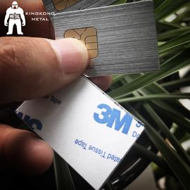 3M 스티커를 가진 닦은 스테인리스 명함 일류 기장 상표 판 금속 알루미늄 꼬리표