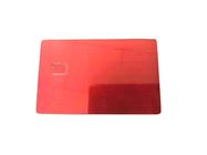 칩 솔 마감과 빨간 1.2 밀리미터 금속 회원 카드